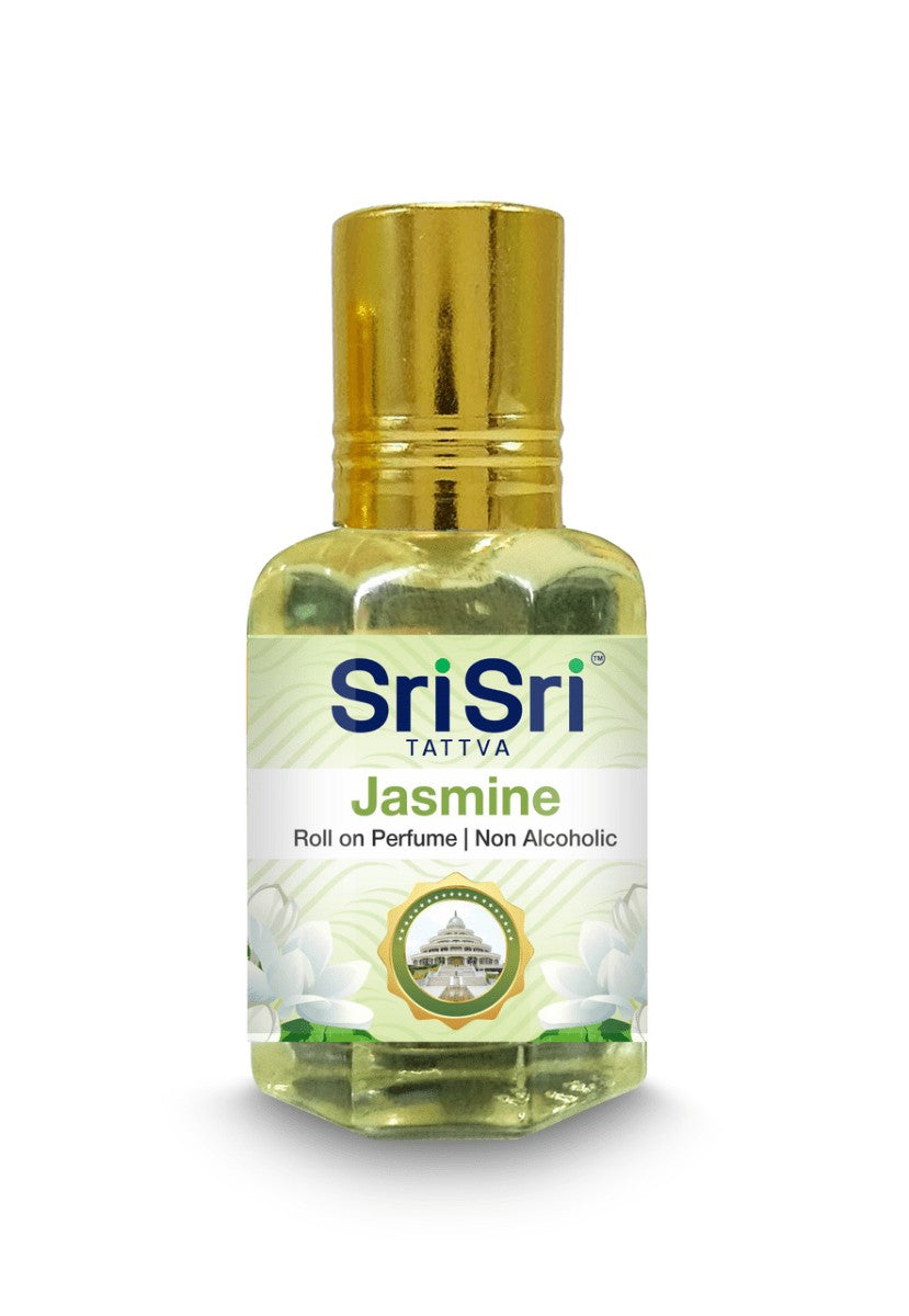 Sri Sri Tattva Aroma - Jasmine - Roll on Perfume, 10ml