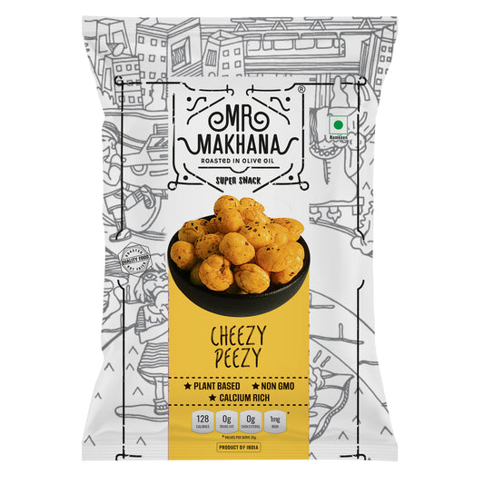 Makhana Cheezy Peezy 65g | Mr Makhana - snacks