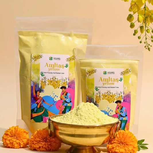 Natural Yellow Holi Colors | Organic Holi Color - Holi Colours