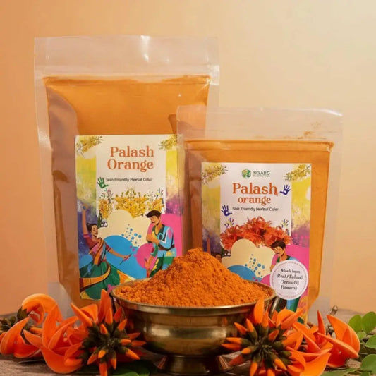 Organic Orange Holi Colors | Natural Holi Color Orange - Holi Colours