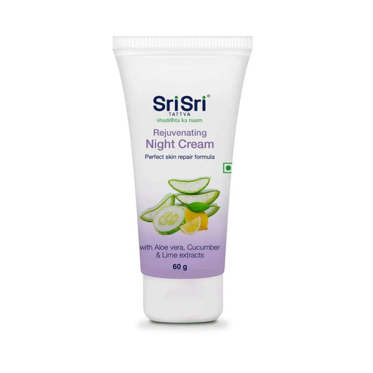 Rejuvenating Night Cream - Perfect Skin Repair Formula 60g | Sri Sri Tattva - Skin care