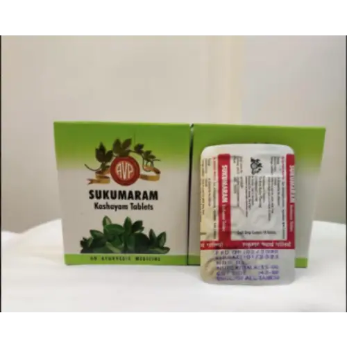 Sukumaram Kashayam 10Tabs | Arya Vaidya Pharmacy