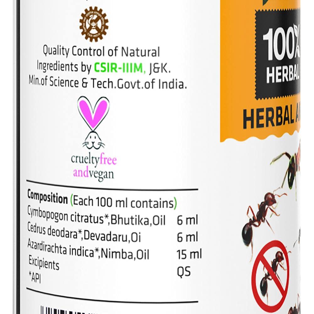 Just Out Herbal Ant Repellent by Herbal Strategi - 100ml