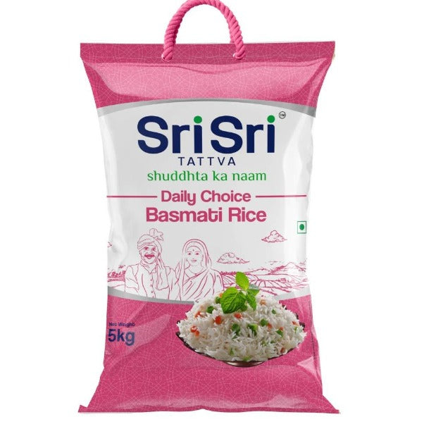 Sri Sri Tattva Daily Choice Basmati Rice - 5kg