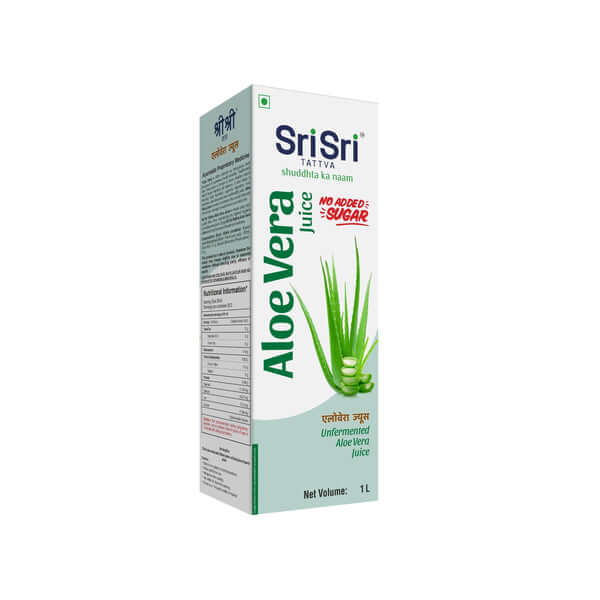 Aloe Vera Juice No Added Sugar 1000ML | Sri Sri Tattva