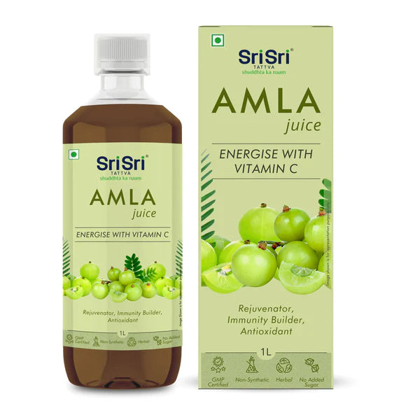 Sri Sri Tattva Amla Juice - No Added Sugar, 1000ml