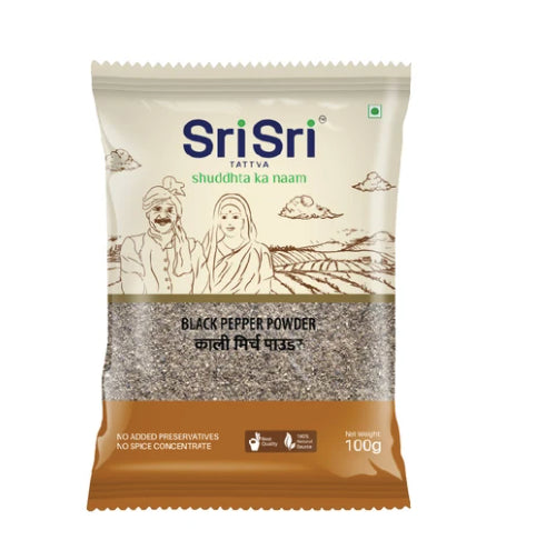 Sri Sri Tattva Black Pepper Powder - Kali Mirch | 100 gm