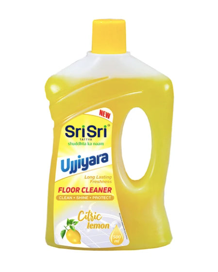 Ujjiyara Floor Cleaner Citric Lemon - Long Lasting Freshness, 500ml