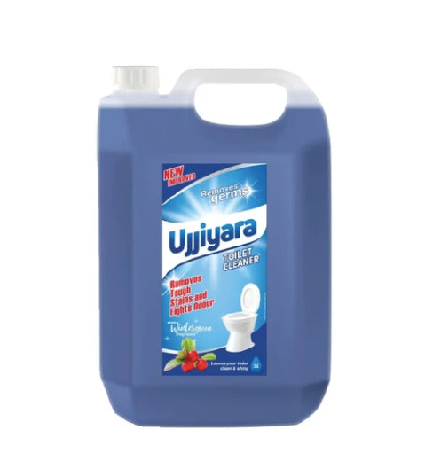 Ujjiyara Toilet Cleaner Winter Green - Removes Stains & Bad Odour, 5L