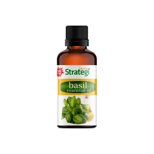 Basil Essential Oil - 50ml by Herbal Strategi