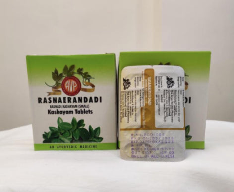 Rasnaerandadi Kashayam 10Tabs | Arya Vaidya Pharmacy