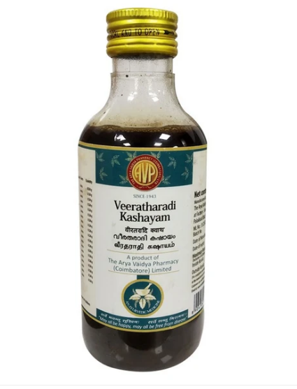 Veeratharadi Kashayam 200ML | Arya Vaidya Pharmacy