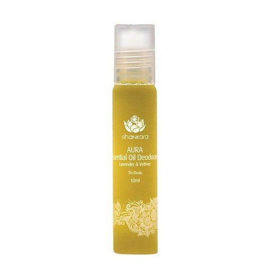 Aura Essential Oil Deodorant - Lavender & Vetiver 10ML | Shankara