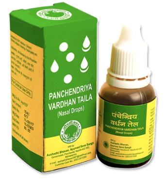 Panchendriya Vardhan Taila – Nasal Drops, 15ml