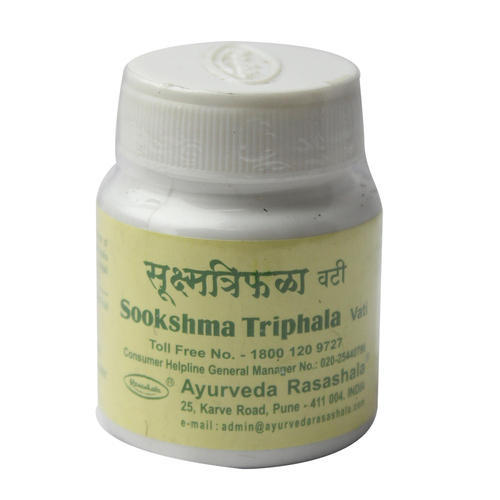 Sookshma Triphala | Ayurveda Rasashala | 60 Tablets