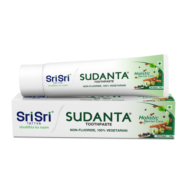 Sudanta Toothpaste,100g - Non - Fluoride - 100% Vegetarian